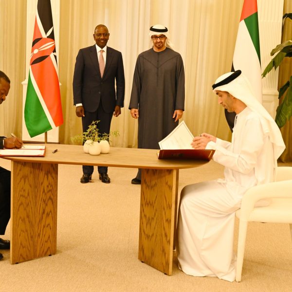 Ruto signs economic partnership deal with UAE