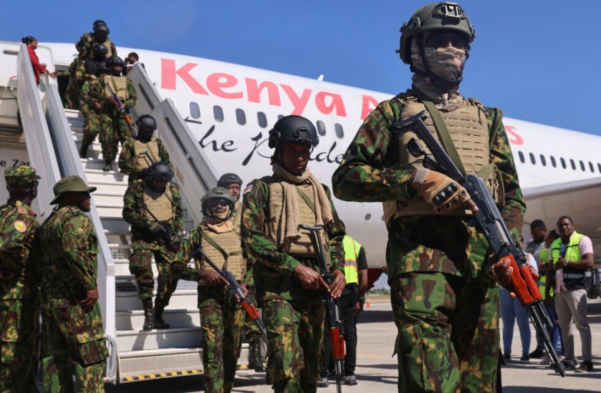 Fourth contingent of Kenya police arrives in Haiti