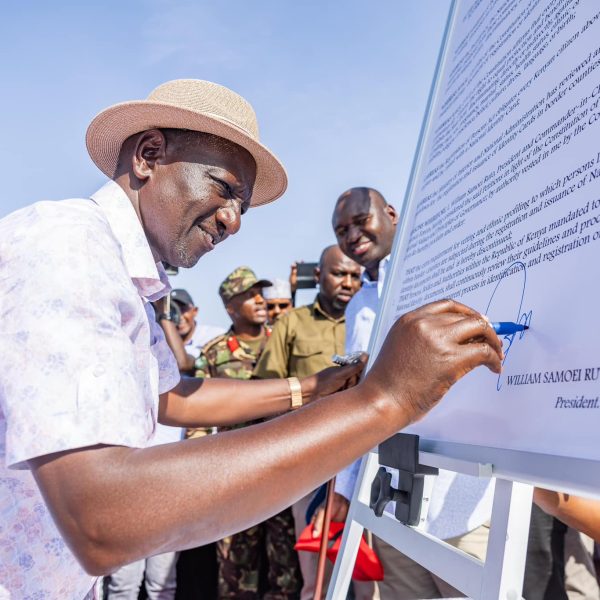 Ruto signs Presidential Decree abolishing ID vetting