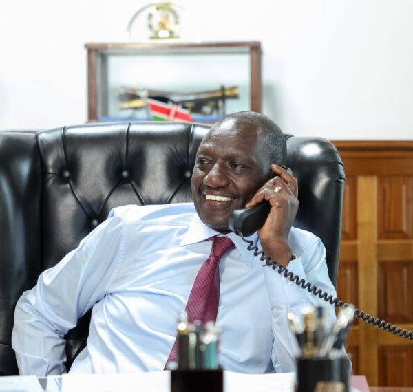 President Ruto’s phone call with King Charles III