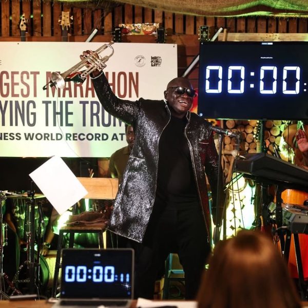 Kenyan Trumpeter MacKinlay Mutsembi Completes 24-Hour Marathon, Eyes Guinness World Record » Capital News