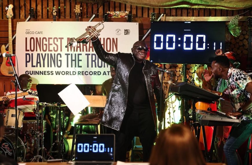 Kenyan Trumpeter MacKinlay Mutsembi Completes 24-Hour Marathon, Eyes Guinness World Record » Capital News