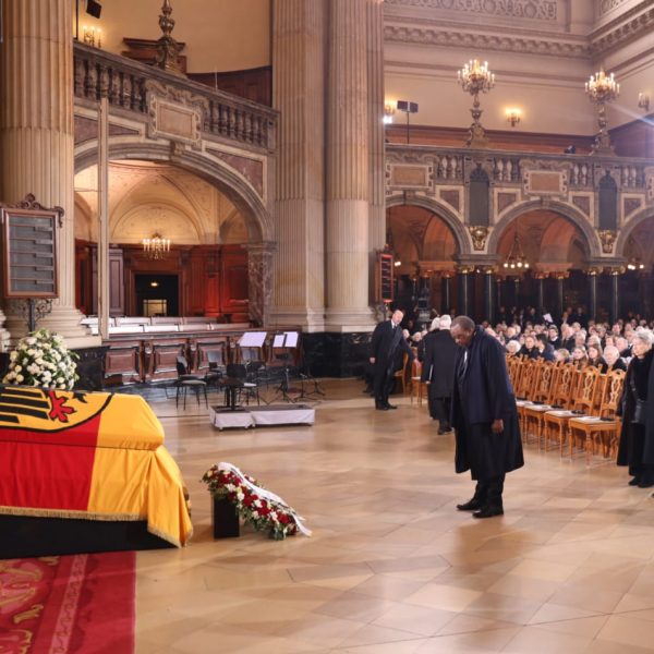 Former President Kenyatta eulogizes late German President Köhler