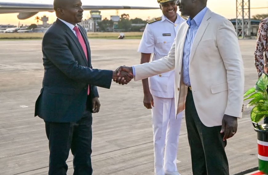 Ruto in Tanzania for joint EAC-SADC Summit on DRC Crisis