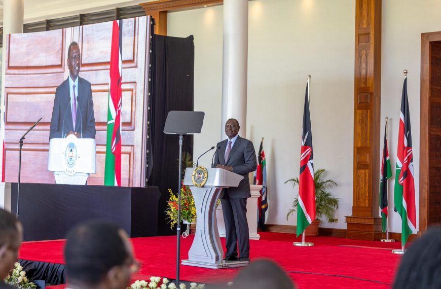 Ruto unveils bold diplomatic vision, backs Raila for AU leadership