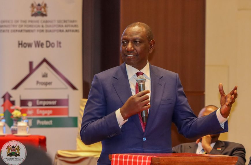 “We will serve Kenyans in diaspora just as we do those in country” – Ruto