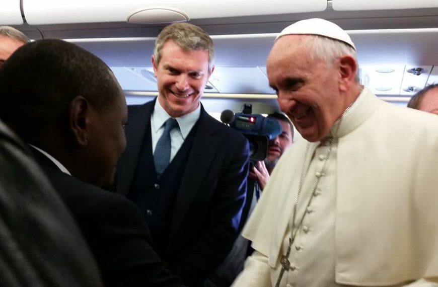Michael Mumo’s First Papal Flight with a Revolutionary Pontiff » Capital News