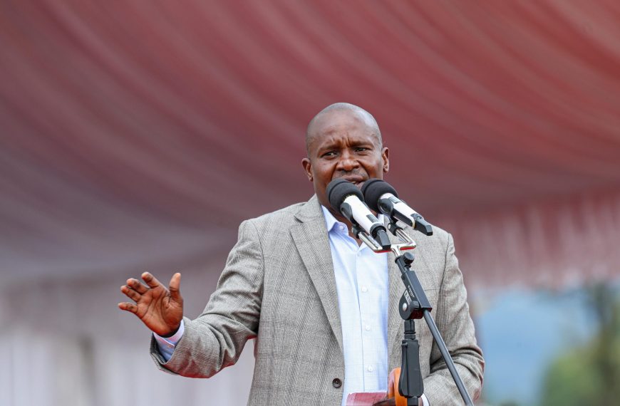 Do not celebrate anarchy and lawlessness, Kindiki tells opposition