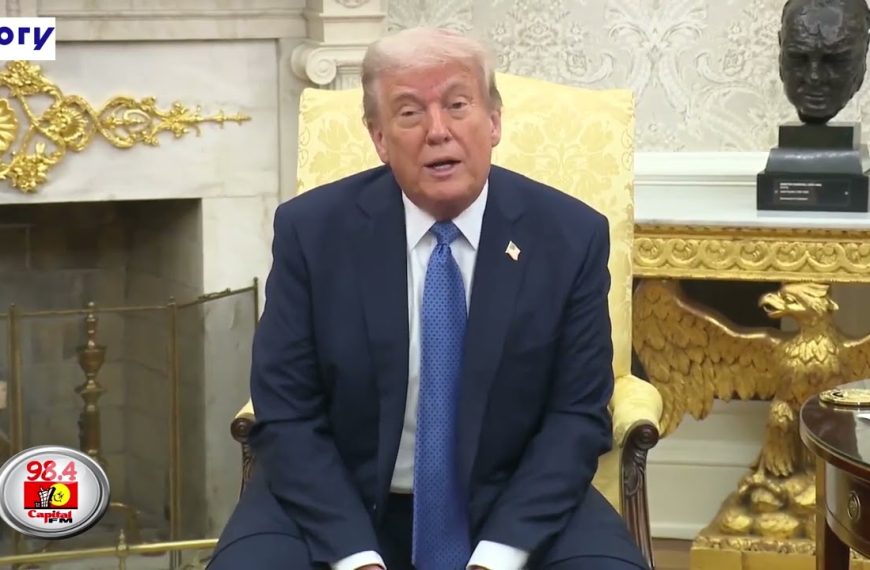 (WATCH) ‘You don’t know what pressure I’m putting on Russia!’ – Trump as he expects peace deal ‘in a week’