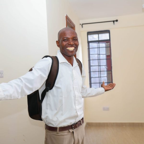 One room, no light, no water- Now a home of his own