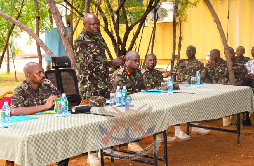 KDF assesses Operation Maliza Ujangili in Wajir » Capital News