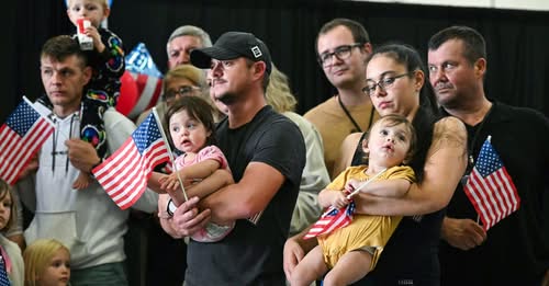 Dozens of white South Africans arrive in US under Trump refugee plan » Capital News