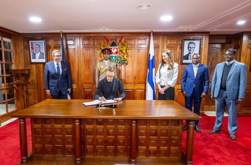 Ruto to host visiting Finnish President at State House