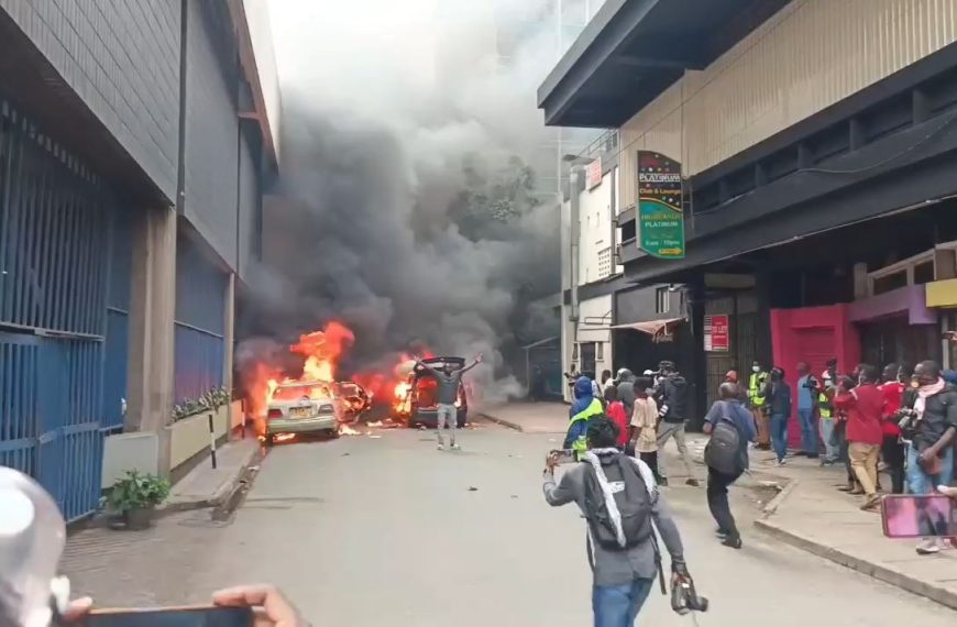Violence, vandalism mark police custody death protests, police officer arrested