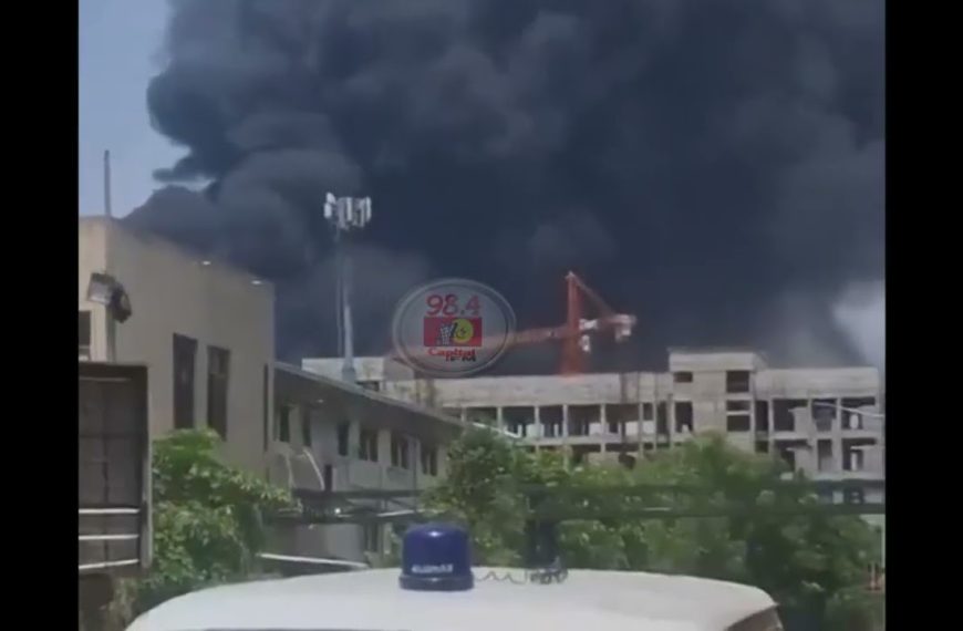 (WATCH) Air India Boeing Plane heading to London with 242 people crashes after take-off in Ahmedabad, India » Capital News