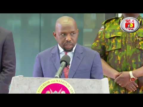 (WATCH) All 1209 police stations in Kenya will be equipped with CCTV cameras within 2 years