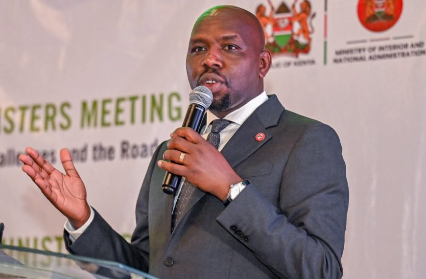 (WATCH) CS Murkomen warns against provoking police during protests, vows tough action on armed demonstrators