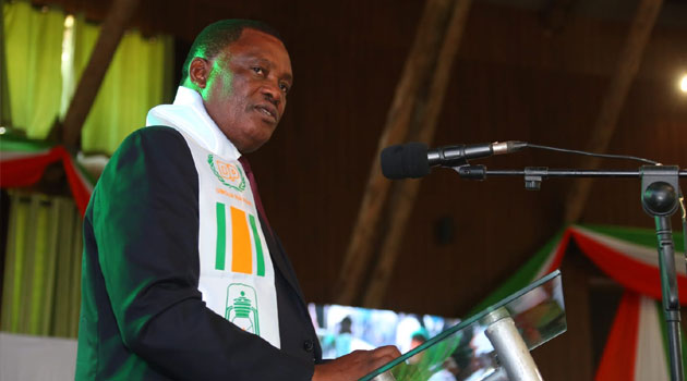 Ex-Cabinet Secretary Justin Muturi reinstated as DP Leader » Capital News