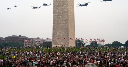 Mass protests against Trump across US as president holds military parade » Capital News