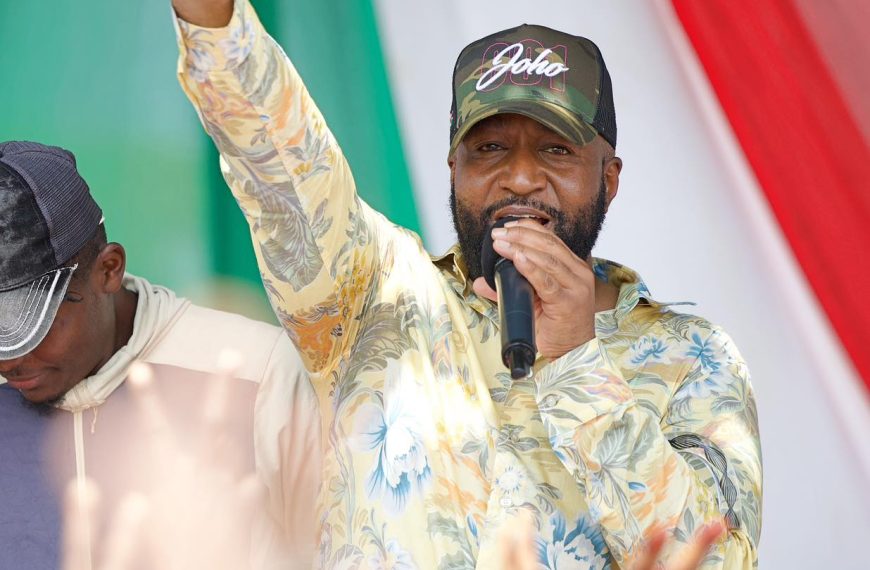 Joho: Let Ruto work, critics failed