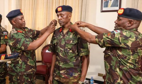 KDF celebrates investiture of ranks ceremonies » Capital News