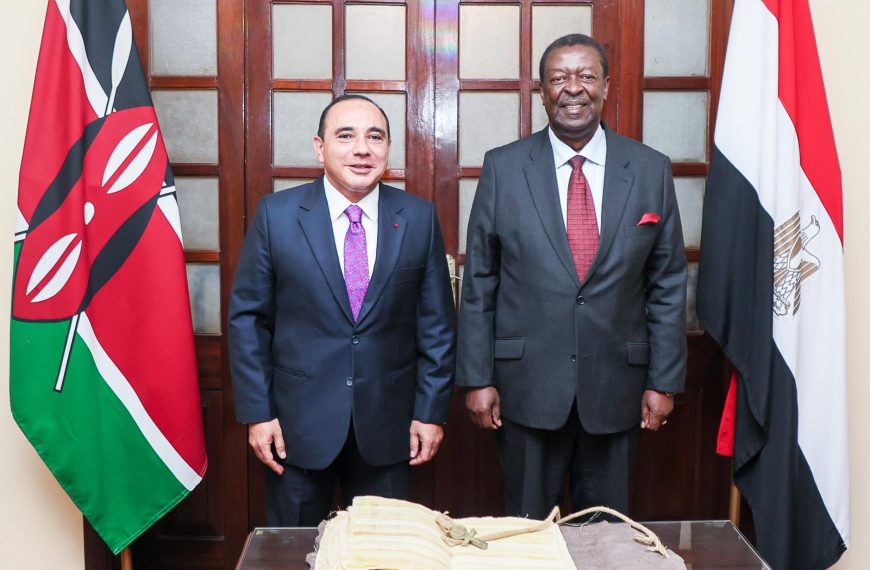 Kenya, Egypt reaffirm strategic partnership to boost peace, trade, development