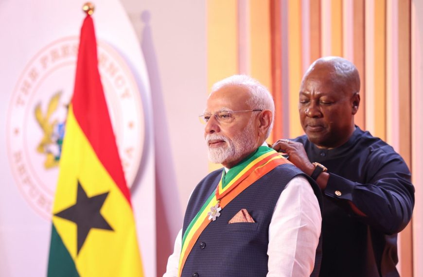 India, Ghana Elevate Ties to Comprehensive Partnership as Modi Makes Historic Visit » Capital News