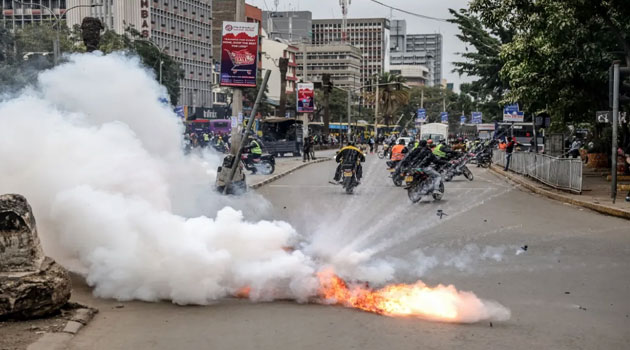 Ruto slammed for using terror laws to crush protesters