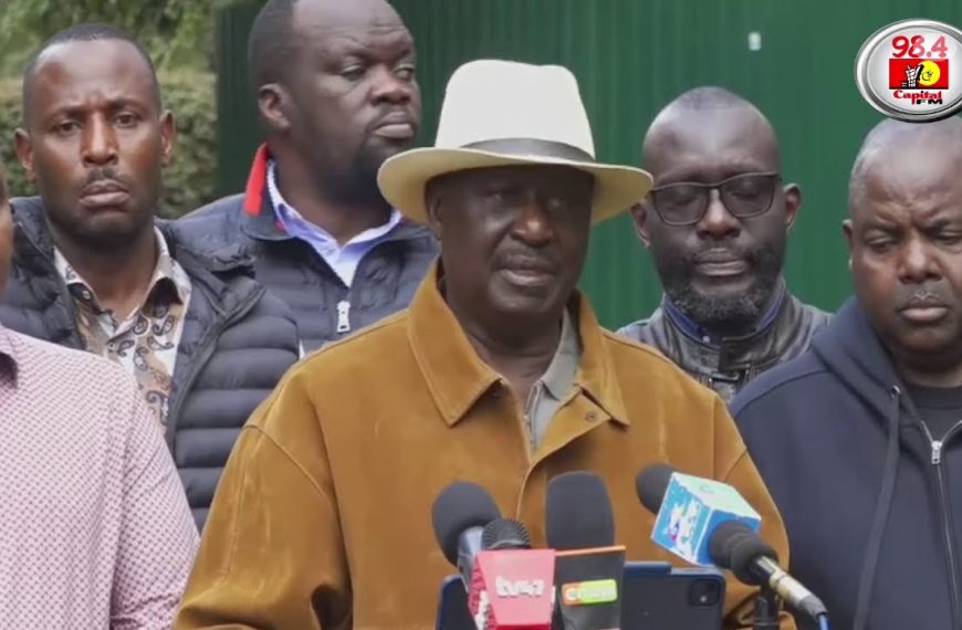 (WATCH) Raila Calls for Urgent Inter-Generational Dialogue After Gen Z Protests Over Governance, Economy, and Police Brutality