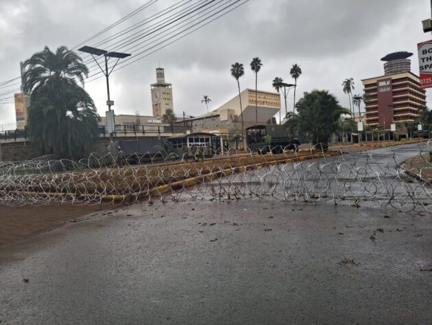 Masengeli claims ‘everything normal in Nairobi’ as police block roads, businesses shut » Capital News