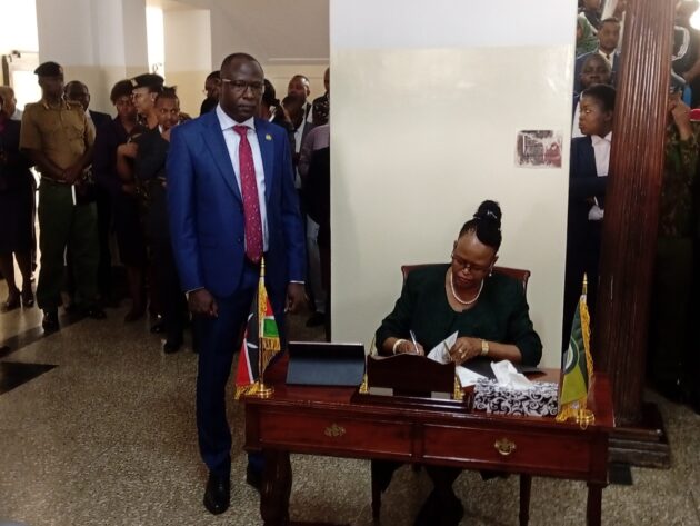 Edung Ethekon sworn-in as IEBC Chairperson » Capital News