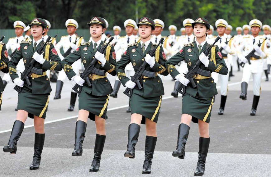 From watching Beijing Parade as student to marching as Marine » Capital News