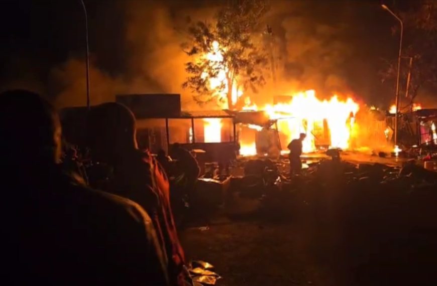 Fire razes down businesses at Kisumu bus park, city promises probe » Capital News
