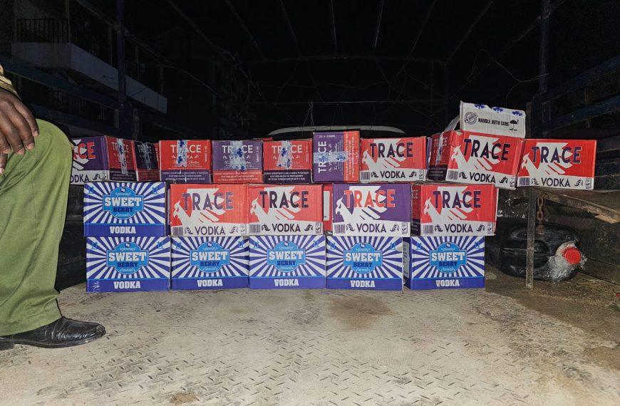 NACADA nabs Ksh.17.5M worth of counterfeit alcohol in Nyeri