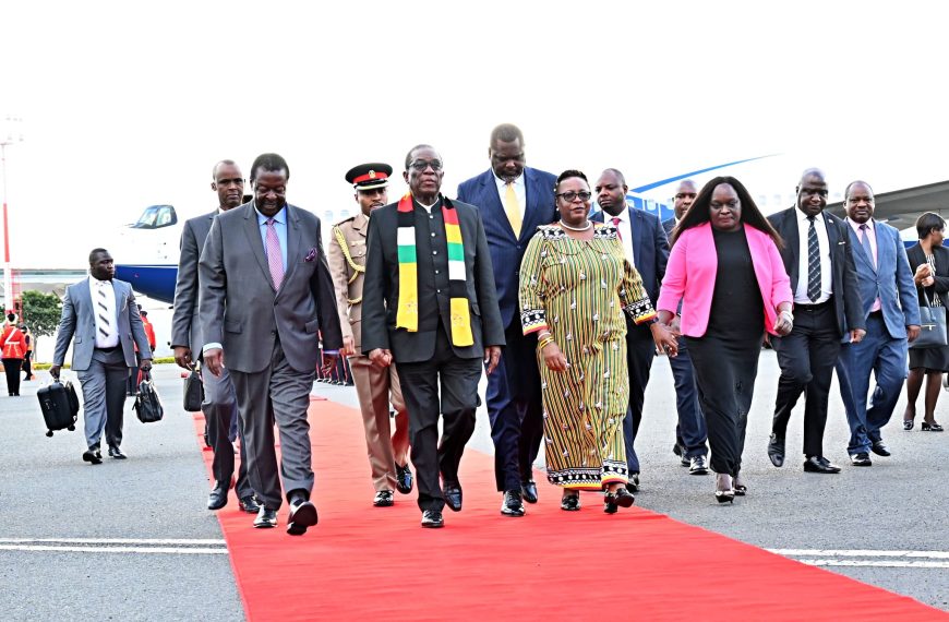 Mnangagwa in Nairobi to co-chair EAC-SADC session on DRC with Ruto » Capital News