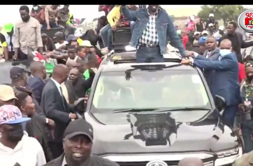 (WATCH) Tight security as Gachagua jets back amid explosive allegations » Capital News