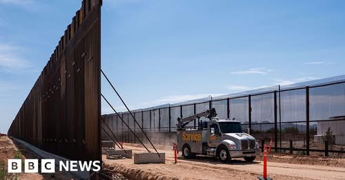 Trump wants US-Mexico border wall to be painted black to stop climbers » Capital News