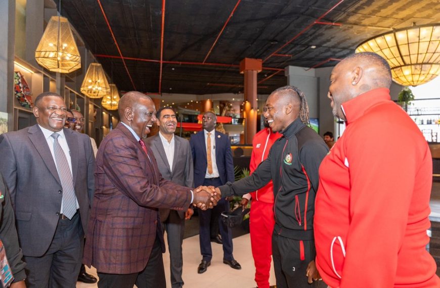Harambee Stars are proof of what unity can achieve, says Ruto